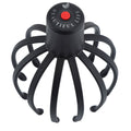 Massageador de Cabeça Relaxante Recarregável - My Octopus Massageador de Cabeça LF Comercio e Importações Preto 