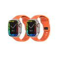 Smart Watch DT Ultra 49mm Series 8 LF Comercio e Importações 2 Peças Laranja 49mm 