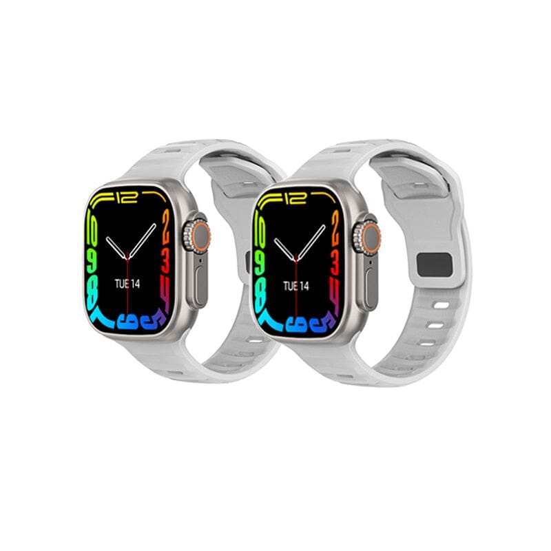 Smart Watch DT Ultra 49mm Series 8 LF Comercio e Importações 2 peças Pratas 49mm 