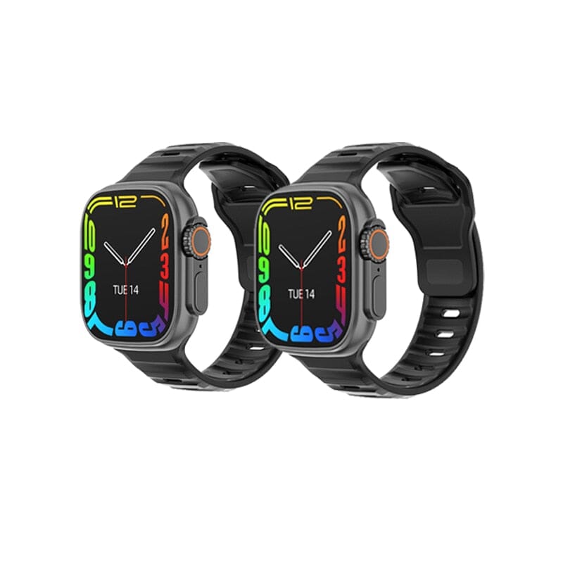 Smart Watch DT Ultra 49mm Series 8 LF Comercio e Importações 2 Peças Pretas 49mm 