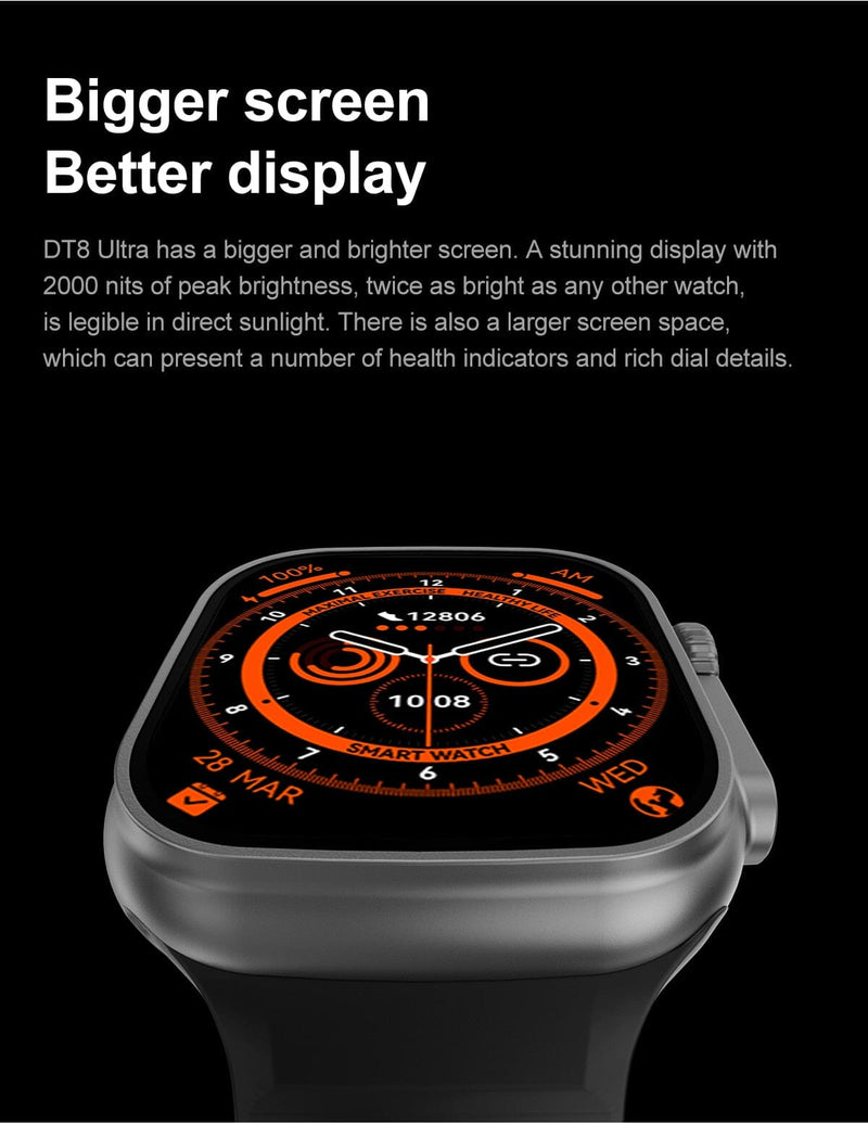 Smart Watch DT Ultra 49mm Series 8 LF Comercio e Importações 