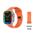 Smart Watch DT Ultra 49mm Series 8 LF Comercio e Importações Laranja + 1 Pulseira 49mm 